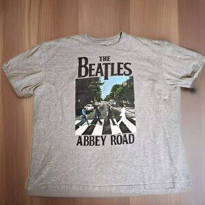 The Beatles Abbey Road Vintage Look Men's Tshirt XXL